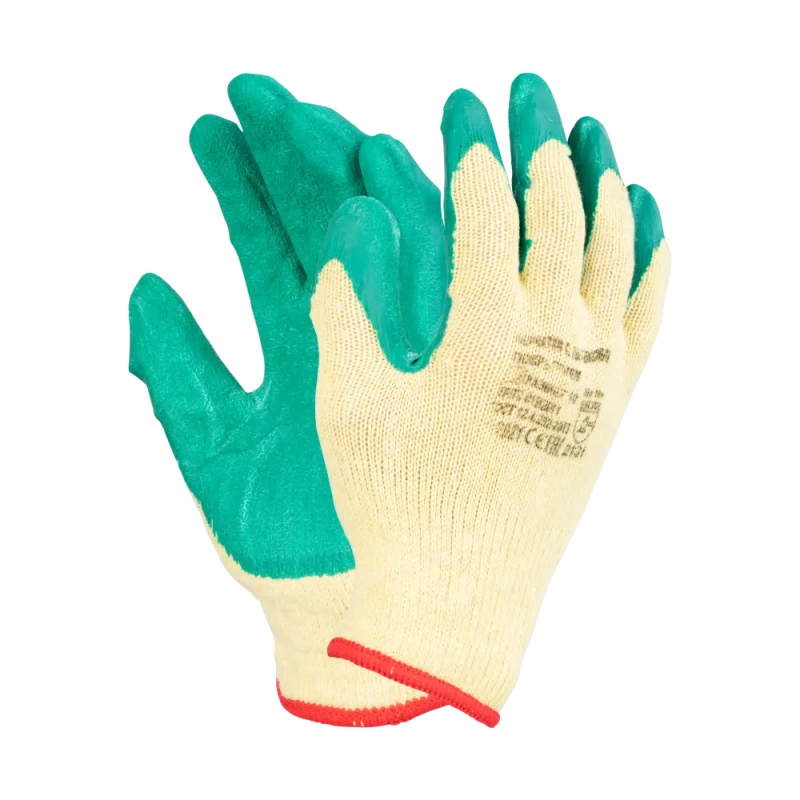 Перчатки с латексным покрытием рифлёным, Fort (р.9)