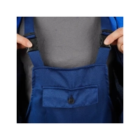 Костюм рабочий Техник, куртка+ полукомбинезон, синий+василек  рост 170-176 р.44-46