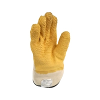 Перчатки с латексным покрытием, манжет - крага, Safeprotect