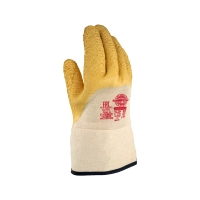 Перчатки с латексным покрытием, манжет - крага, Safeprotect