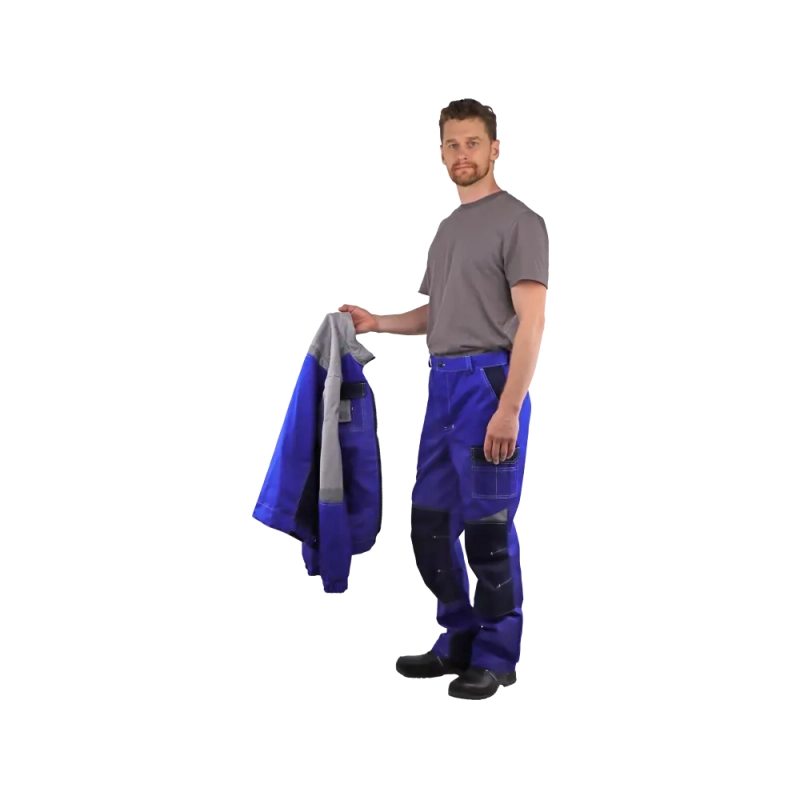 Костюм рабочий Формула, куртка+брюки, темно-синий+серый р. 56-58/170-176