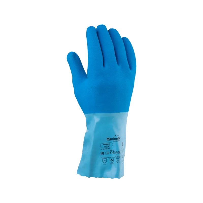 Перчатки латексные Manipula Рефлекс CG-949 (L-T-16), арт.1311 р.7