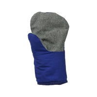 Рукавицы х/б утеплённые на ватине, с брезентовым наладонником, ГОСТ, 420 г/м