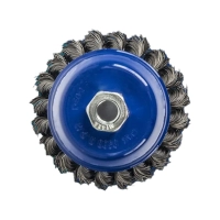 Кордщетка для УШМ чашеобразная витая 100 мм М14, Практика 773-293