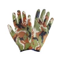 Перчатки нейлоновые с нитрилом садовые 1422