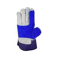 Перчатки спилковые комбинированные Сафари Плюс (Докер), Fort 0110