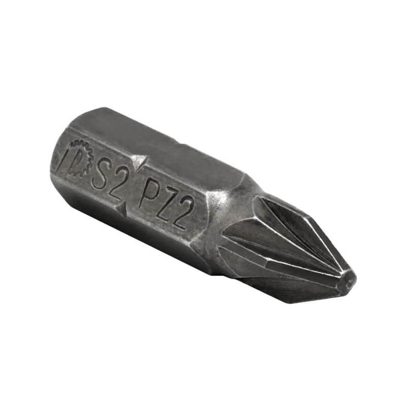 Бита отверточная PZ-2 х 25 мм, 3 шт/уп, Практика 776-263 Мастер