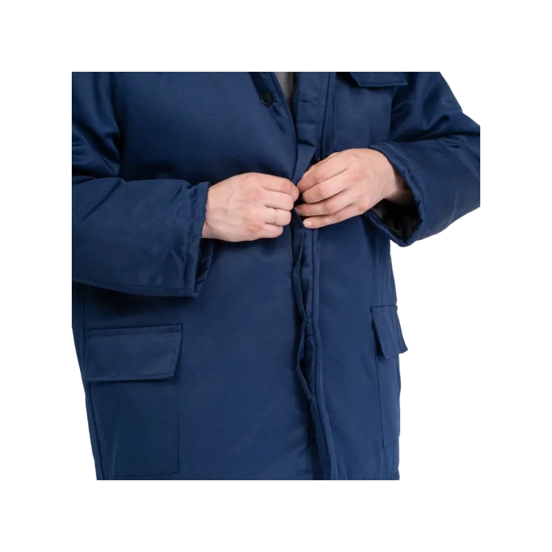 Костюм рабочий Универсал утеплённый с капюшоном, куртка+полукомбинезон р.60-62, 182-188