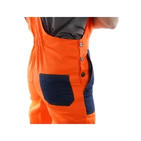 Костюм рабочий Скандин, куртка+полукомбинезон, оранж+син р.44-46/170-176