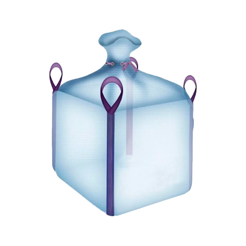 Биг-Бэг четырехстропный 95 х 95 х 130 см, верх юбка, низ глухой