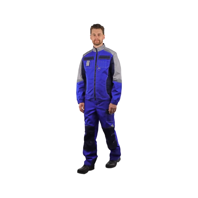 Костюм рабочий Формула, куртка+брюки, темно-синий+серый р. 56-58/170-176