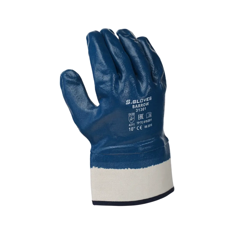 Перчатки с нитриловым полным покрытием, манжет - крага 0533 р.11