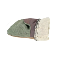 Рукавицы х/б утеплённые на ватине, с брезентовым наладонником, ГОСТ, 420 г/м