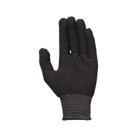 Перчатки нейлоновые без ПВХ черные 1402 (р.7-9)