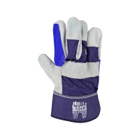 Перчатки спилковые комбинированные Сафари Плюс (Докер), Fort 0110