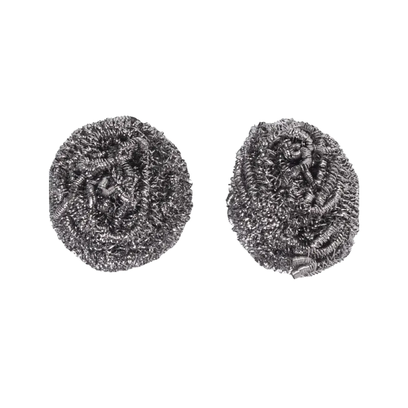 Мочалка для посуды металлическая, 2 шт/уп