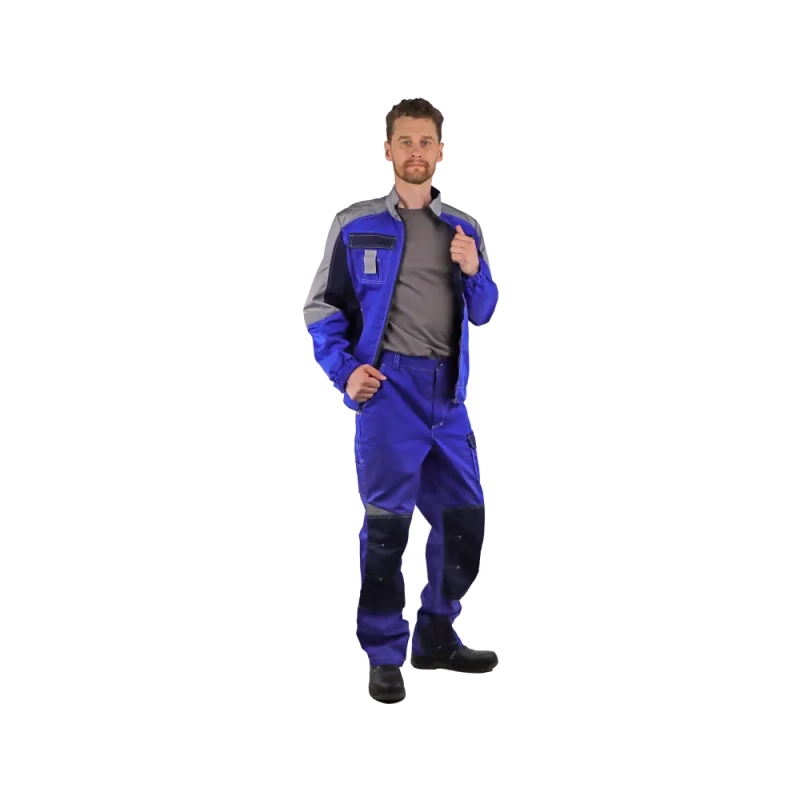 Костюм рабочий Формула, куртка+брюки, темно-синий+серый р. 56-58/170-176