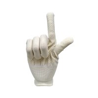 Перчатки нейлоновые с ПВХ антистатические 1414, р. 7-9