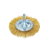 Кордщетка для дрели радиальная мягкая 75 мм хвост 6 мм, Практика 032-553