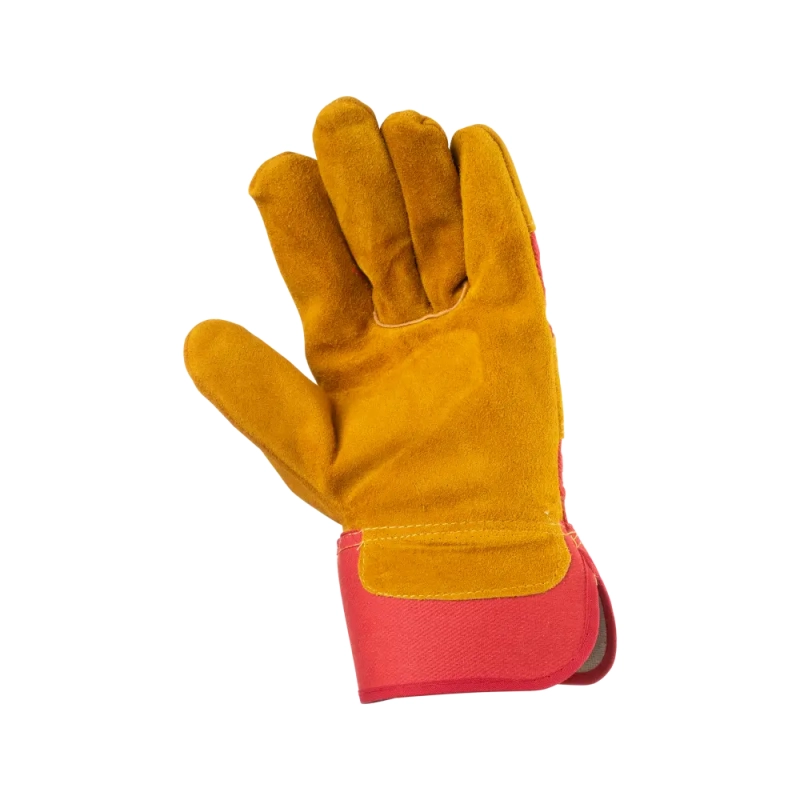 Перчатки спилковые комбинированные, 0112-11 RU