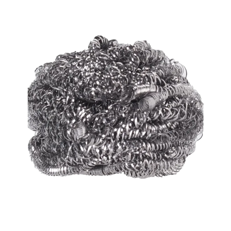 Мочалка для посуды металлическая, 2 шт/уп