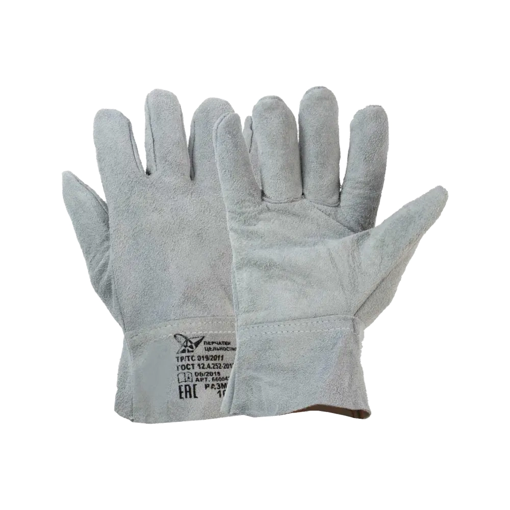 Перчатки цельноспилковые, разные цвета, Fort 0222