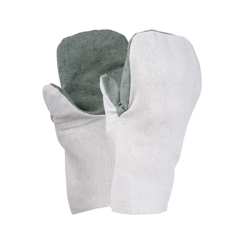 Рукавицы х/б, с брезентовым ОП наладонником и подладонником, (р.2), ГОСТ, 420 г/м,