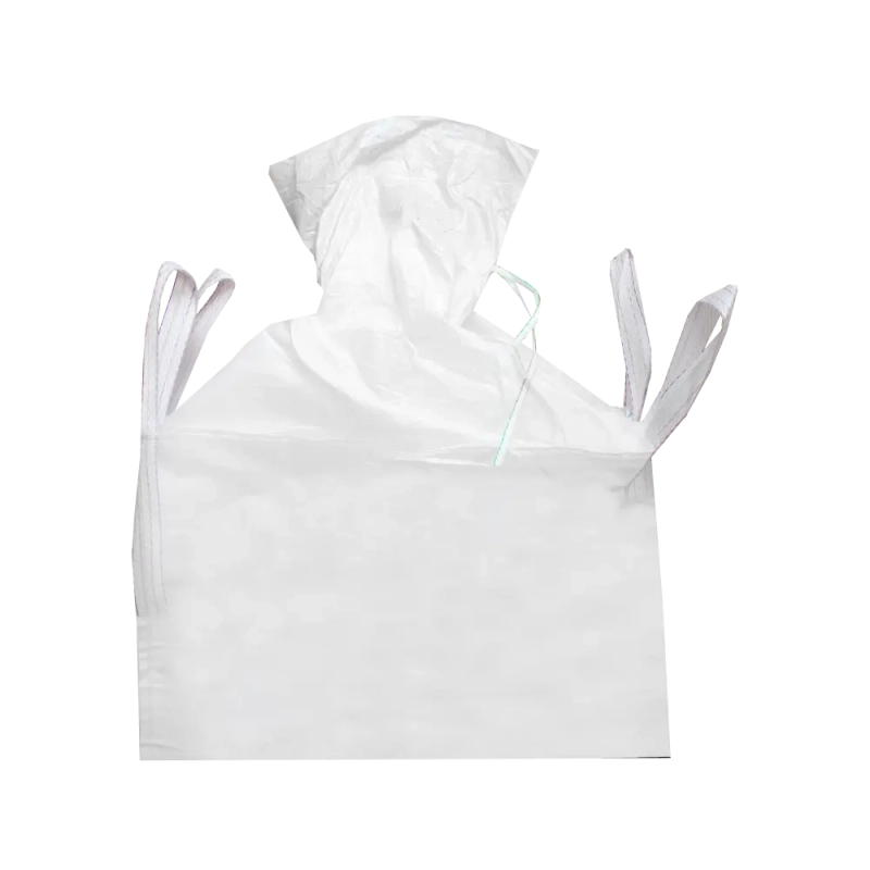 Биг-бэг четырехстропный 95 х 95 х 150 см, верх клапан, низ глухой