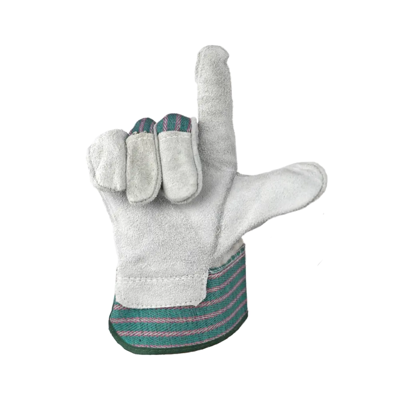 Перчатки спилковые комбинированные, Fort 0112