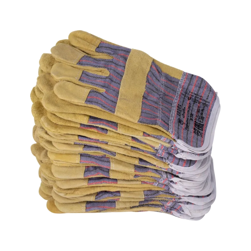 Перчатки спилковые комбинированные Ангара, 0115