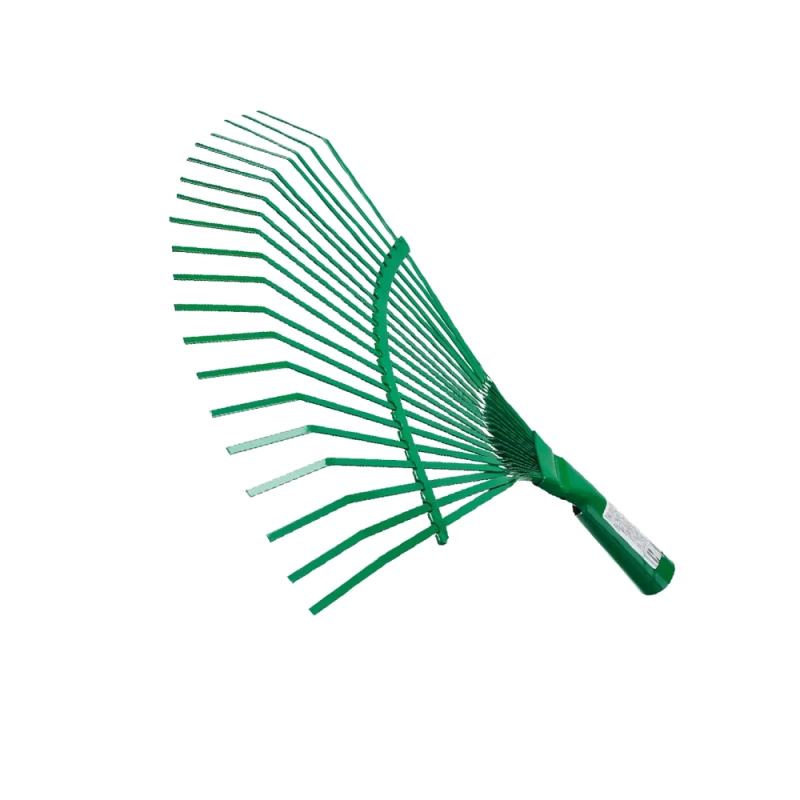 Грабли веерные пластинчатые 20 зубов усиленные, порошковый окрас