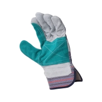 Перчатки спилковые комбинированные Сафари Плюс (Докер), Fort 0110