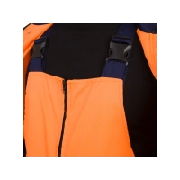Костюм рабочий Терминал-3, куртка+полукомб, оранж+т.синий р.60-62/182-188