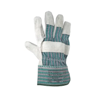 Перчатки спилковые комбинированные, Fort 0112