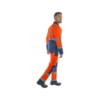 Костюм рабочий Скандин, куртка+полукомбинезон, оранж+син р.44-46/170-176