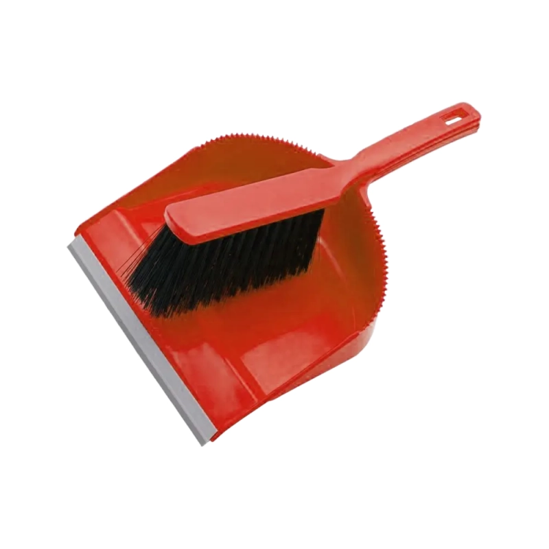 Совок пластмассовый со сметкой