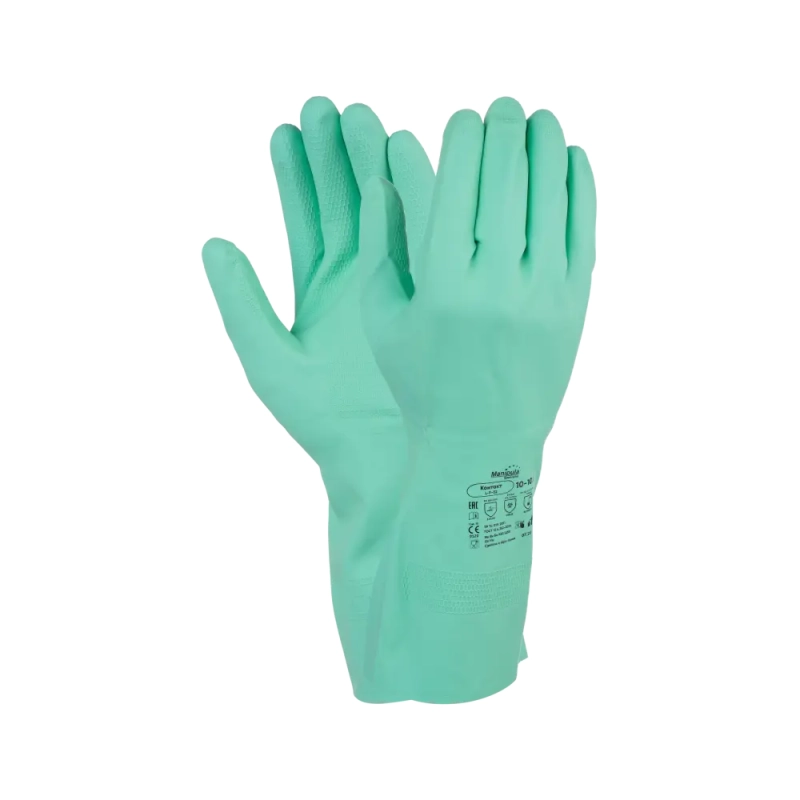 Перчатки латексные Manipula Контакт CG-945 (L-F-02), арт.1309 р.7-7.5