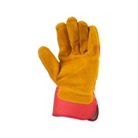 Перчатки спилковые комбинированные, 0112-11 RU