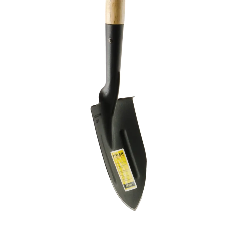 Лопата ZINLER автомобильная с деревянным черенком, ЛТЧ4