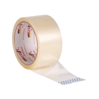 Скотч широкий прозрачный 48 мм х 50м, 45 мкм (KRAFT)