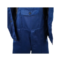 Костюм рабочий Техник, куртка+ полукомбинезон, синий+василек  рост 170-176 р.44-46