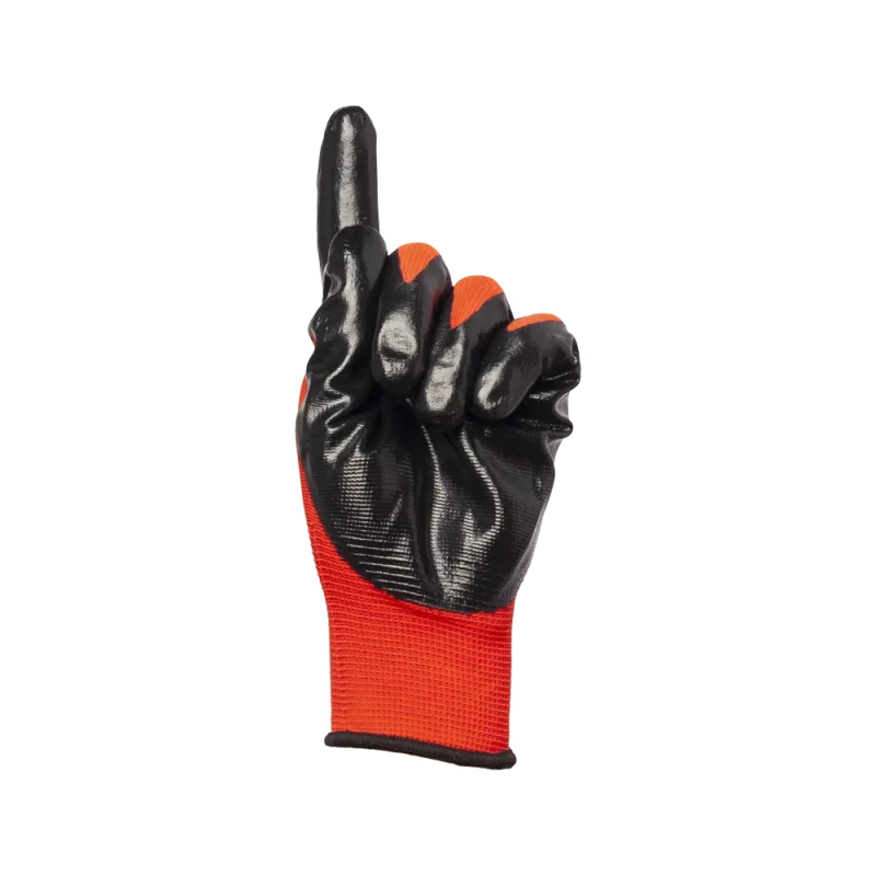 Перчатки нейлоновые с нитрилом 7111 (р.10)